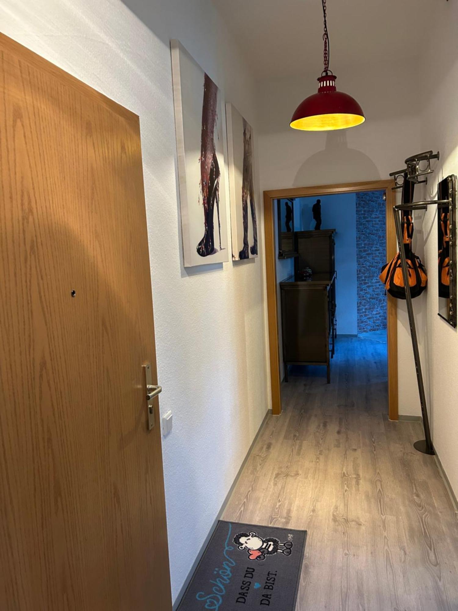 Ruhige Wohnung Im Fabrikstil In Chemnitz Exterior photo
